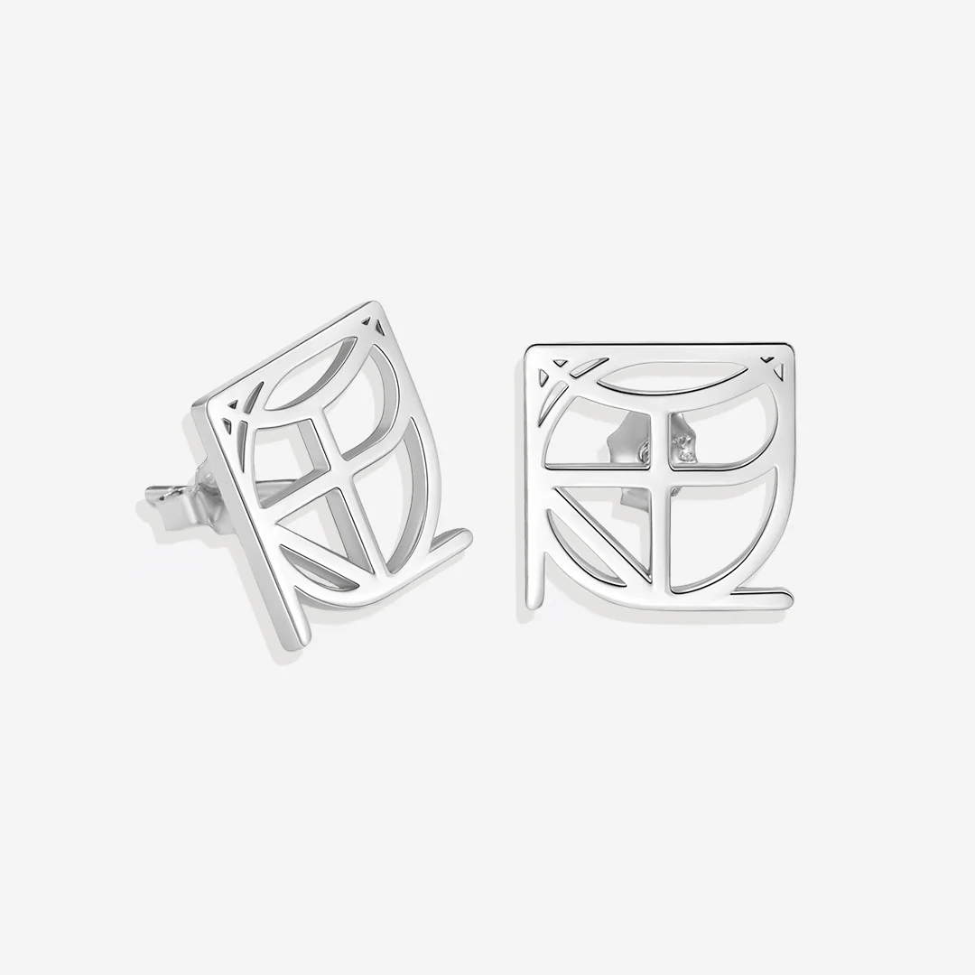 Monogram Name Earrings - Image 30
