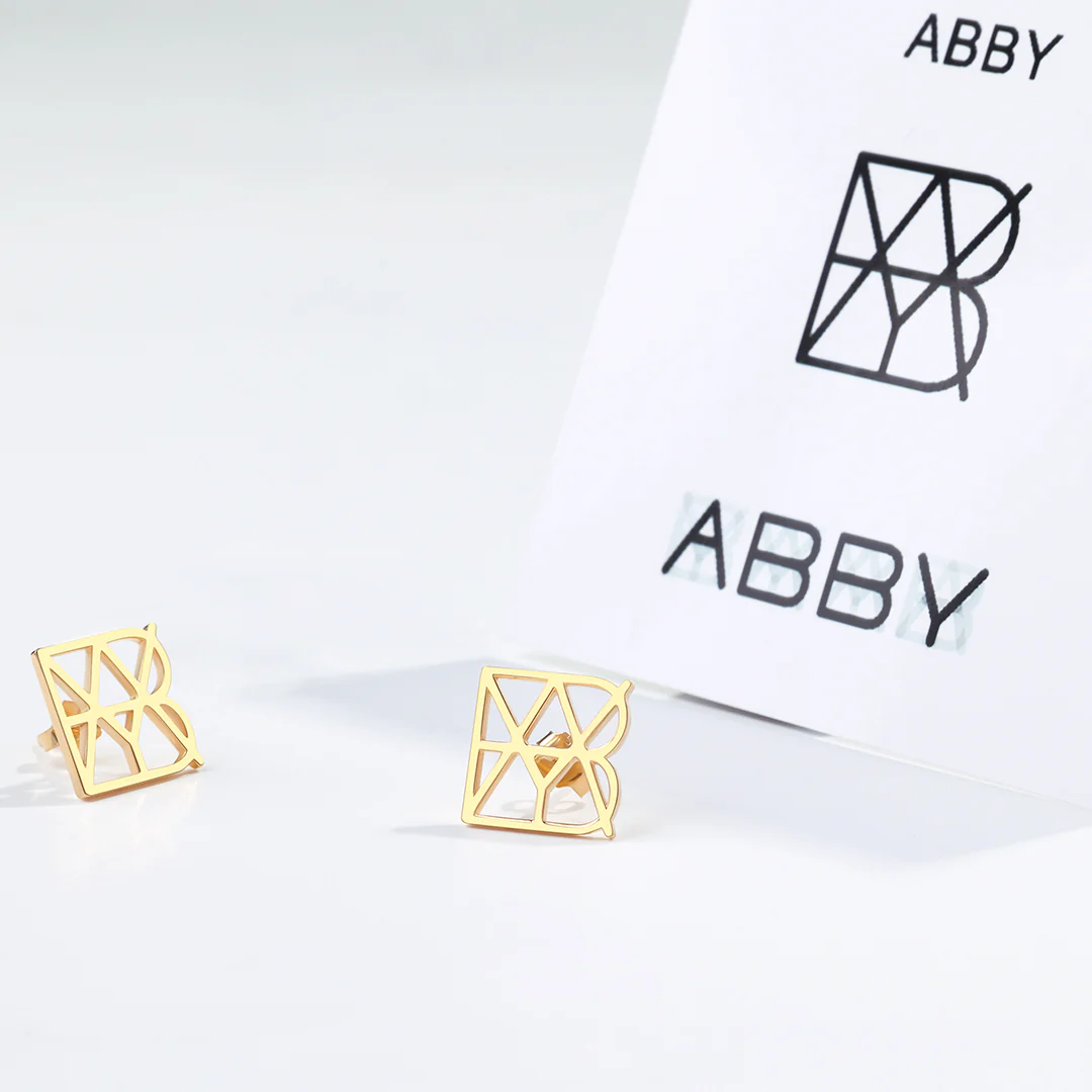 Monogram Name Earrings - Image 39