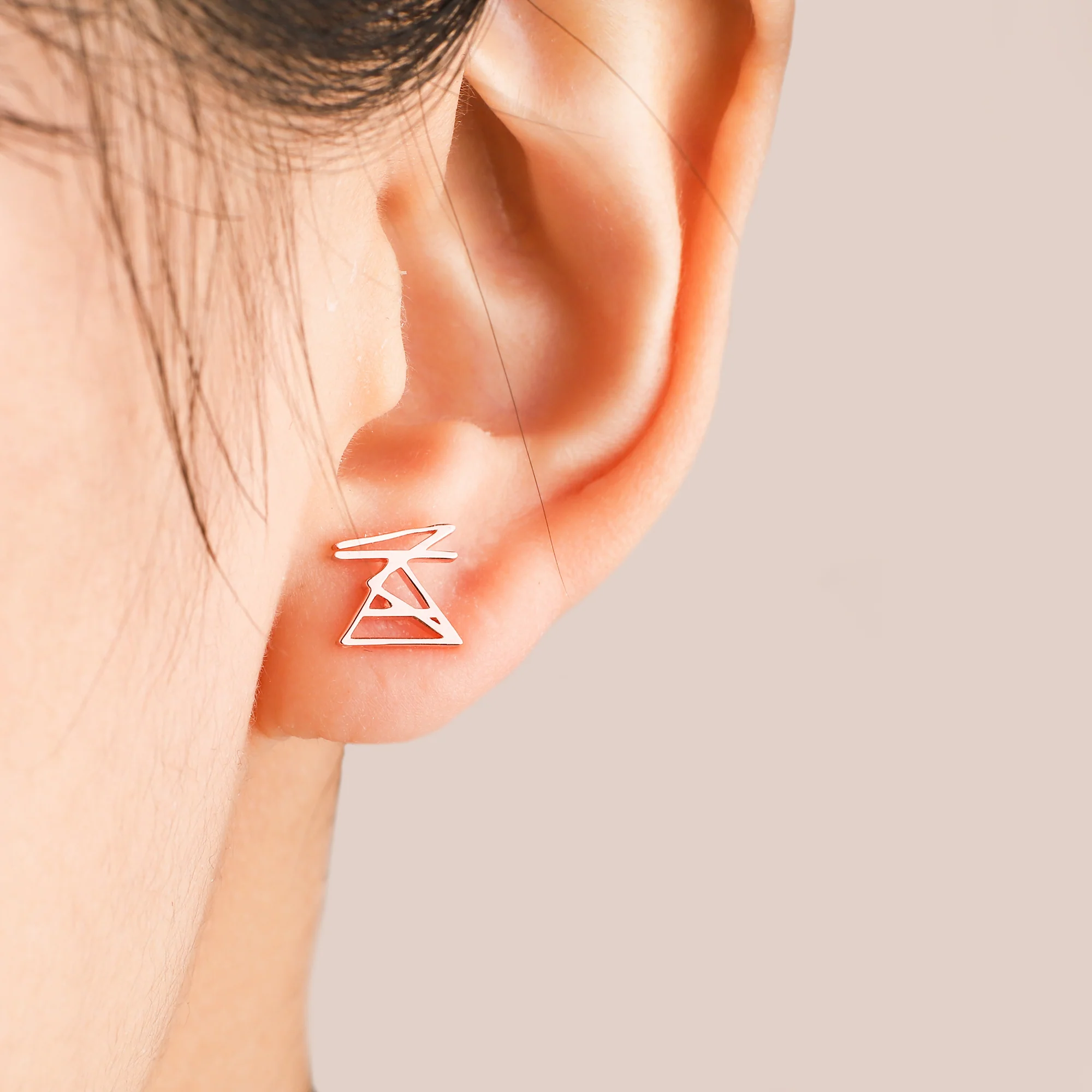 Monogram Name Earrings - Image 4