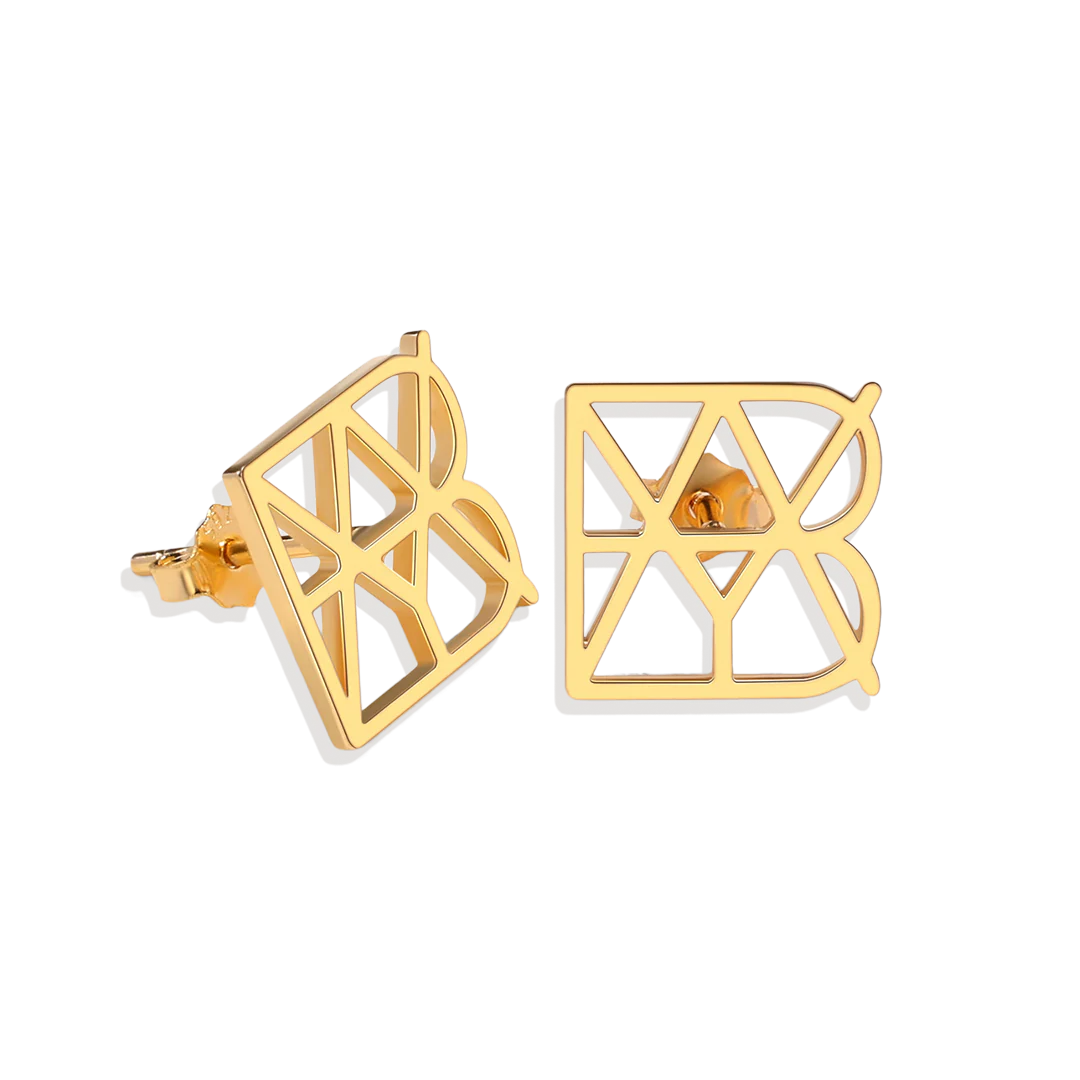 Monogram Name Earrings - Image 46