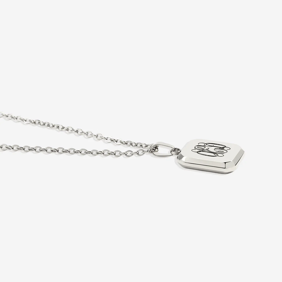 Monogram Portrait Pendant Necklace - Image 14