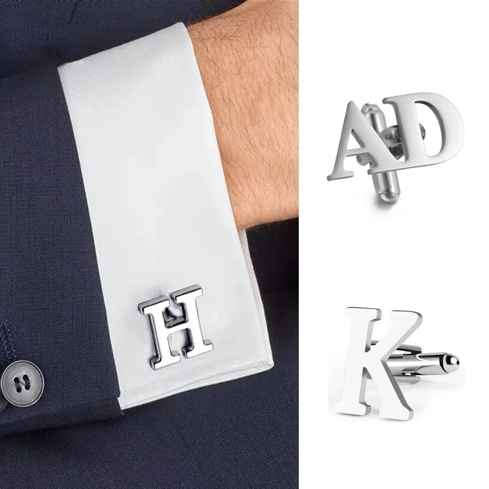 Monogrammed Cufflinks with Initials - Image 12