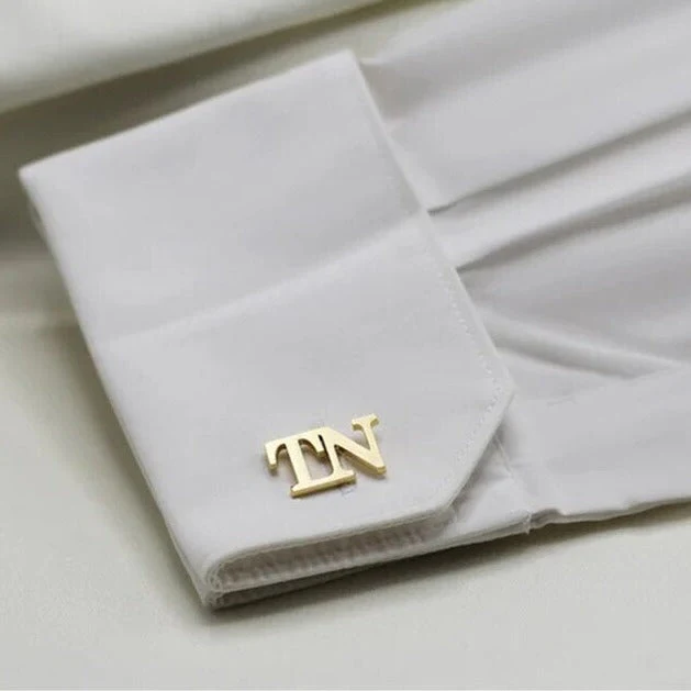 Monogrammed Cufflinks with Initials - Image 18