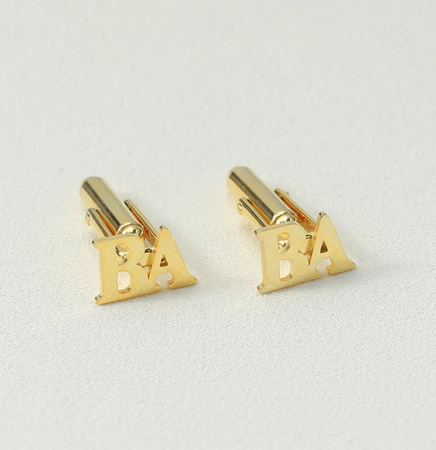 Monogrammed Cufflinks with Initials - Image 23