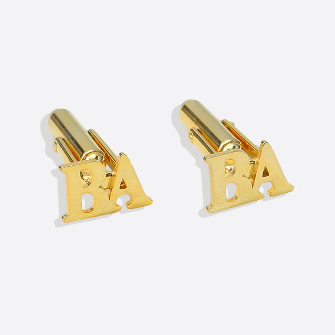 Monogrammed Cufflinks with Initials - Image 26