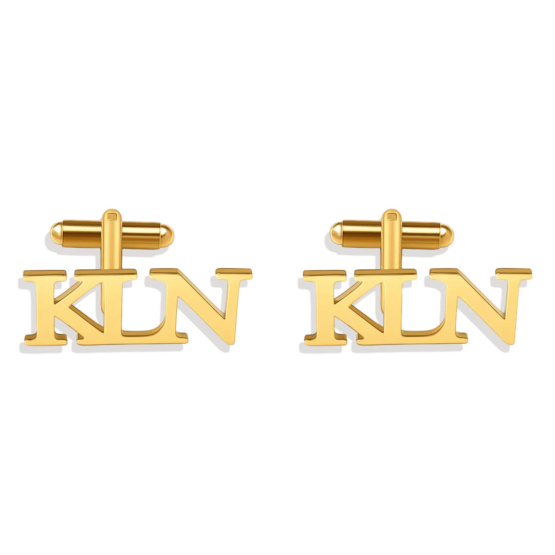 Monogrammed Cufflinks with Initials - Image 4