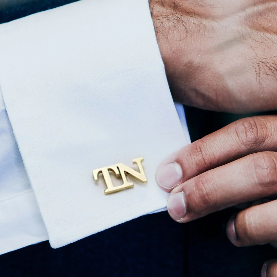 Monogrammed Cufflinks with Initials - Image 6