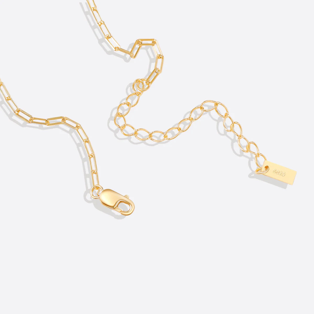 Mother Of Pearl Heart Initial Necklace - Image 20