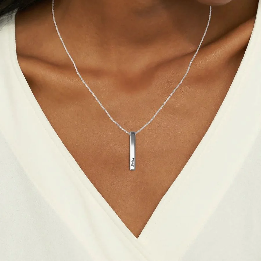 Muse Pillar Bar Necklace - Image 20