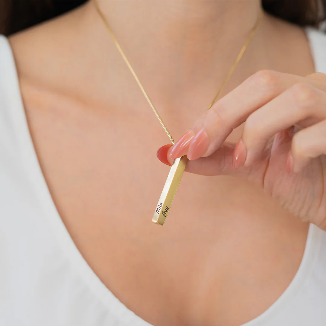 Muse Pillar Bar Necklace - Image 34