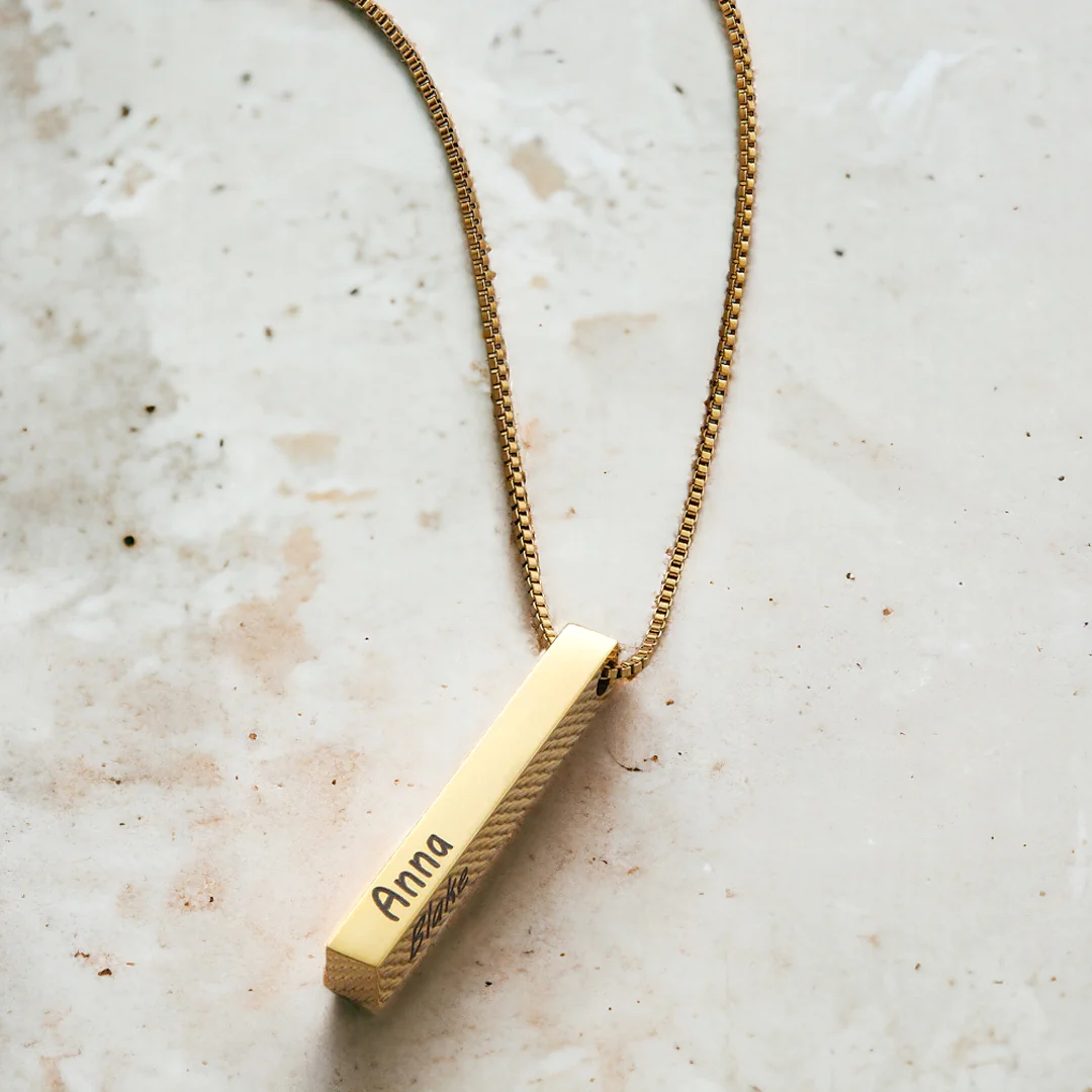 Muse Pillar Bar Necklace - Image 39