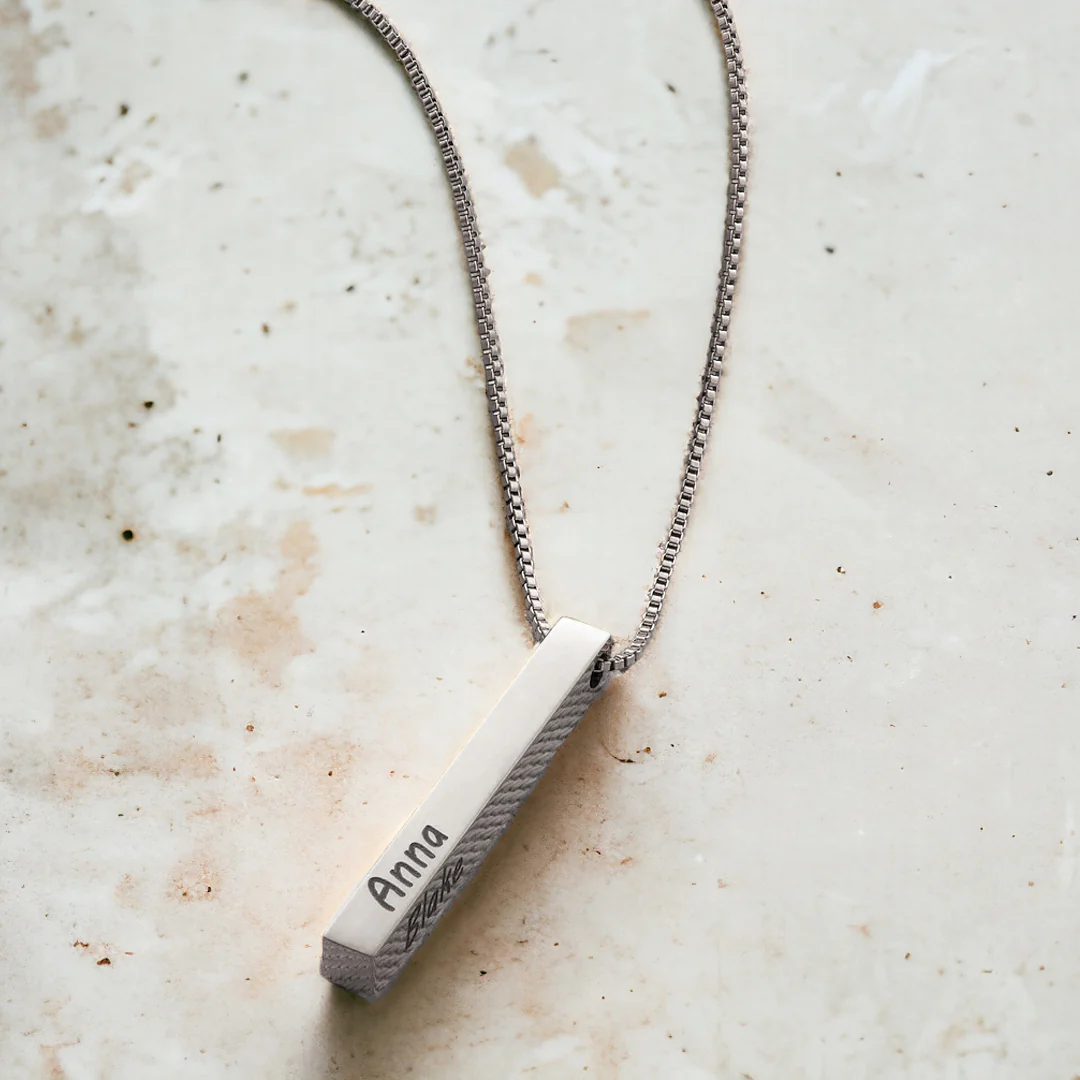Muse Pillar Bar Necklace - Image 44