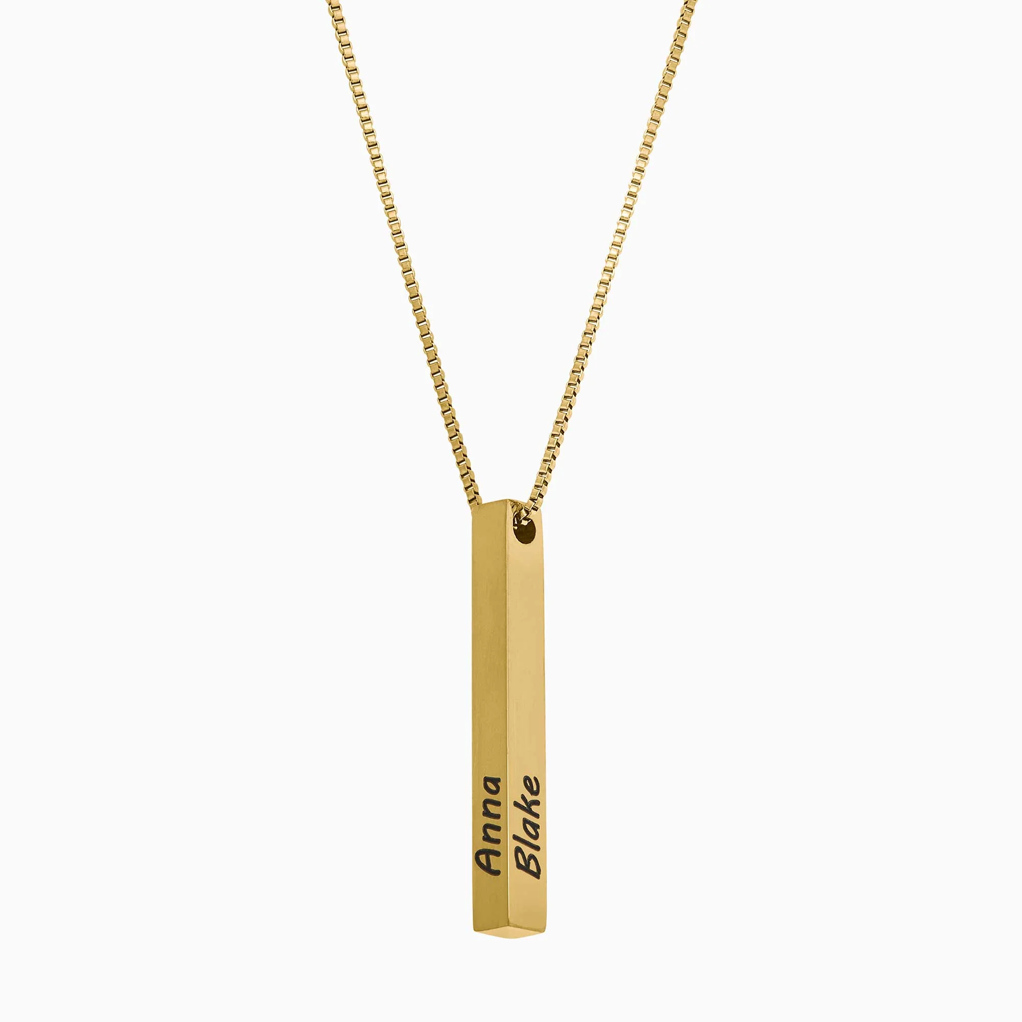 Muse Pillar Bar Necklace - Image 5