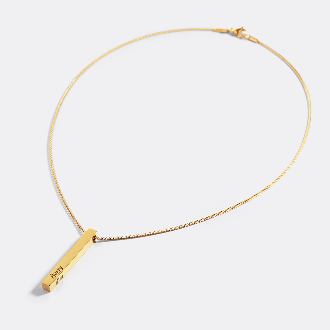 Muse Pillar Bar Necklace - Image 55