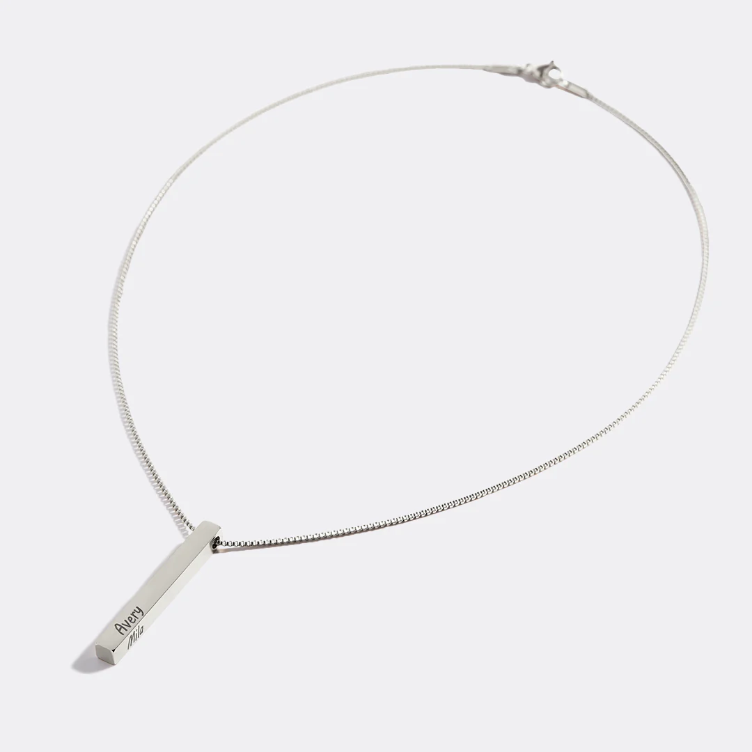 Muse Pillar Bar Necklace - Image 62