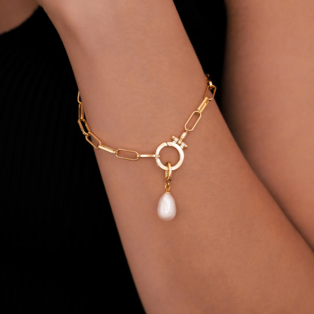 Natural Pearl Drop Charm - Image 4