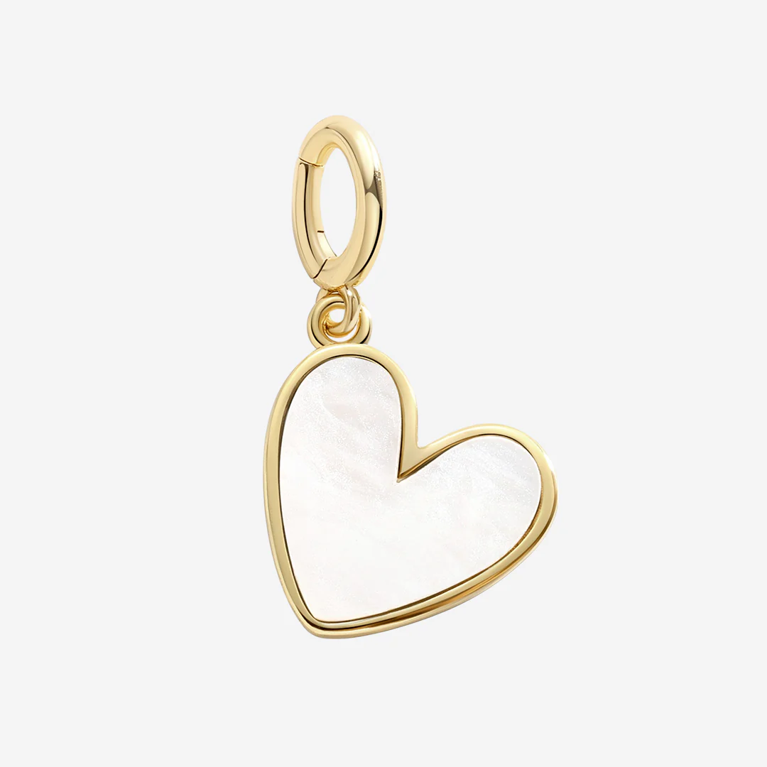 Natural Stone Heart Charm - Image 4