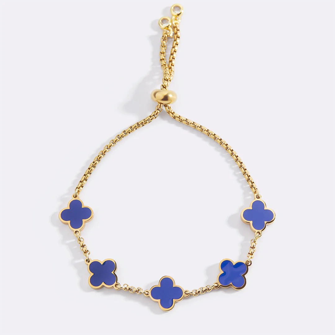 Clover Enamel Bracelet - Image 11