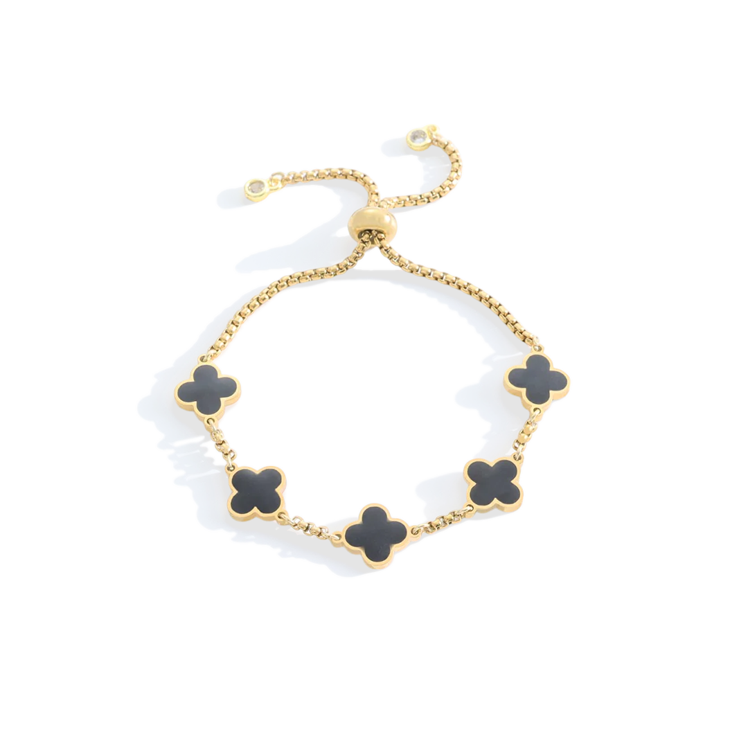 Clover Enamel Bracelet - Image 12