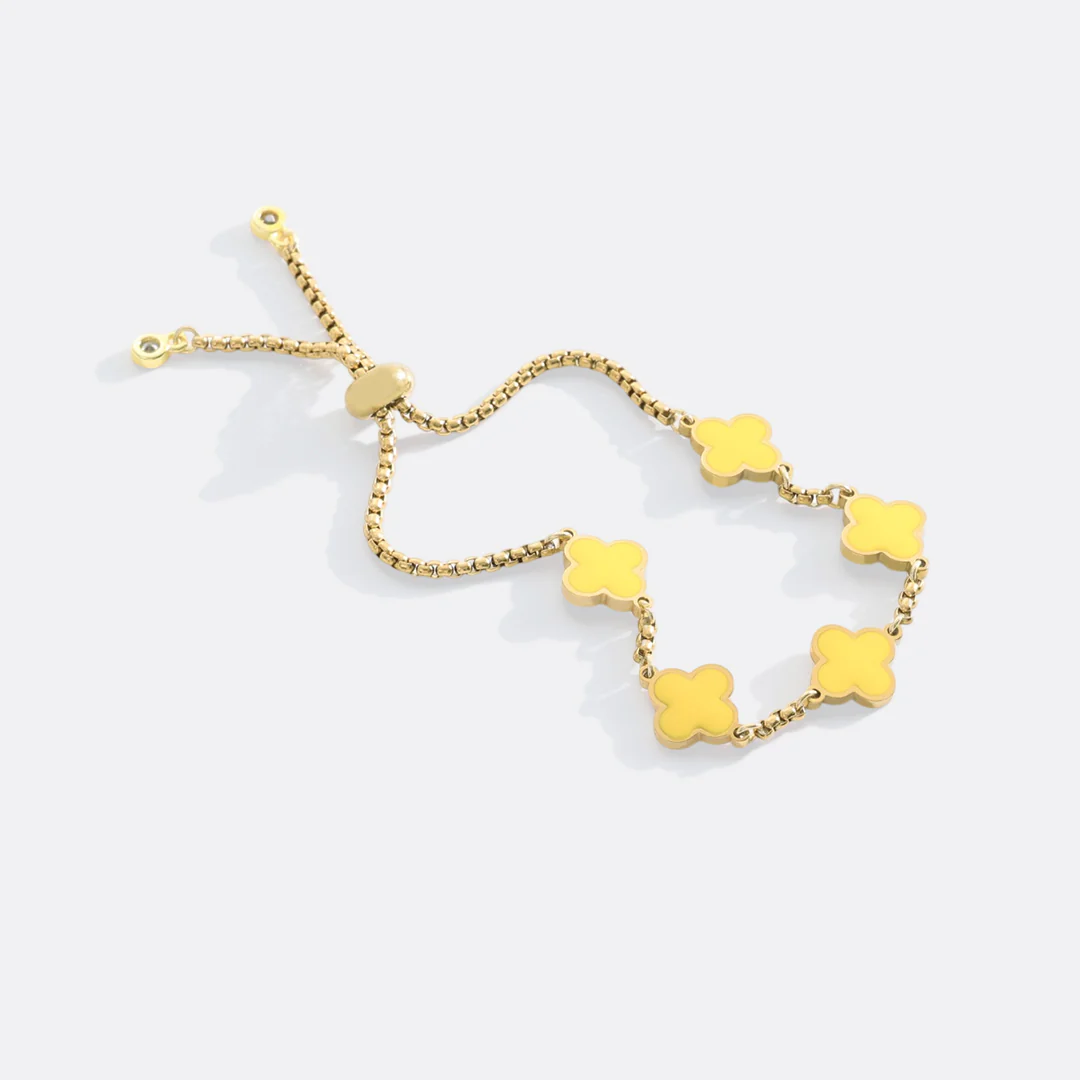 Clover Enamel Bracelet - Image 22