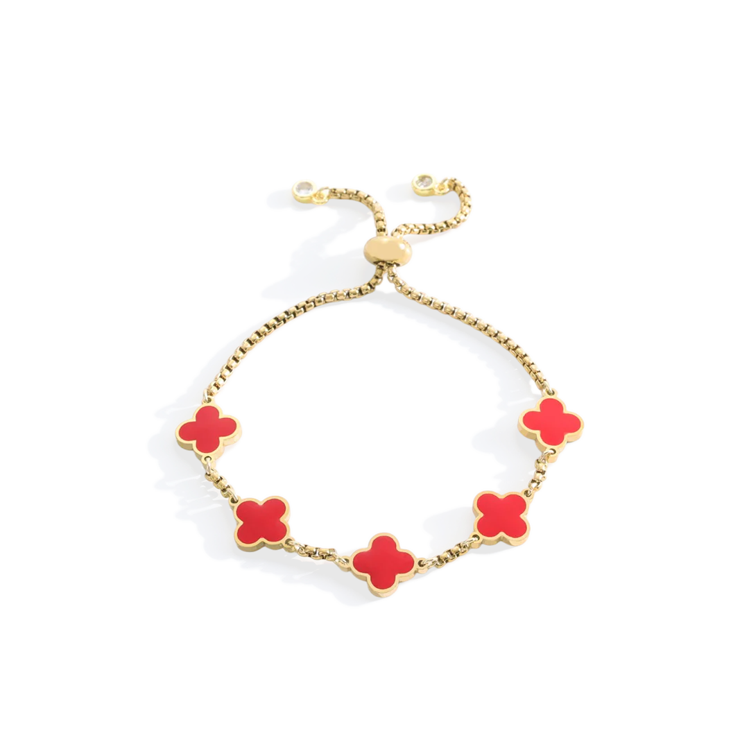 Clover Enamel Bracelet - Image 30
