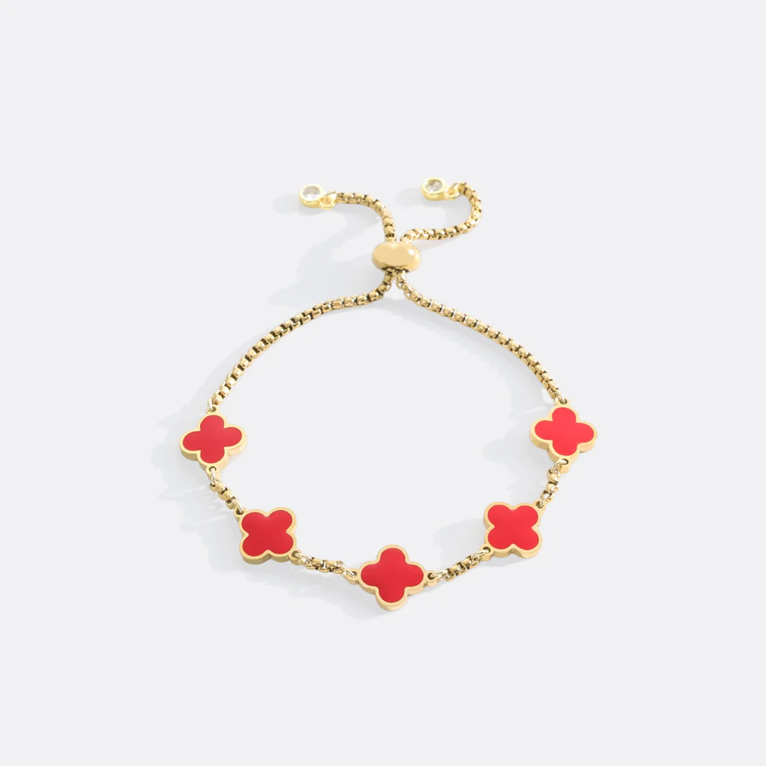 Clover Enamel Bracelet - Image 31