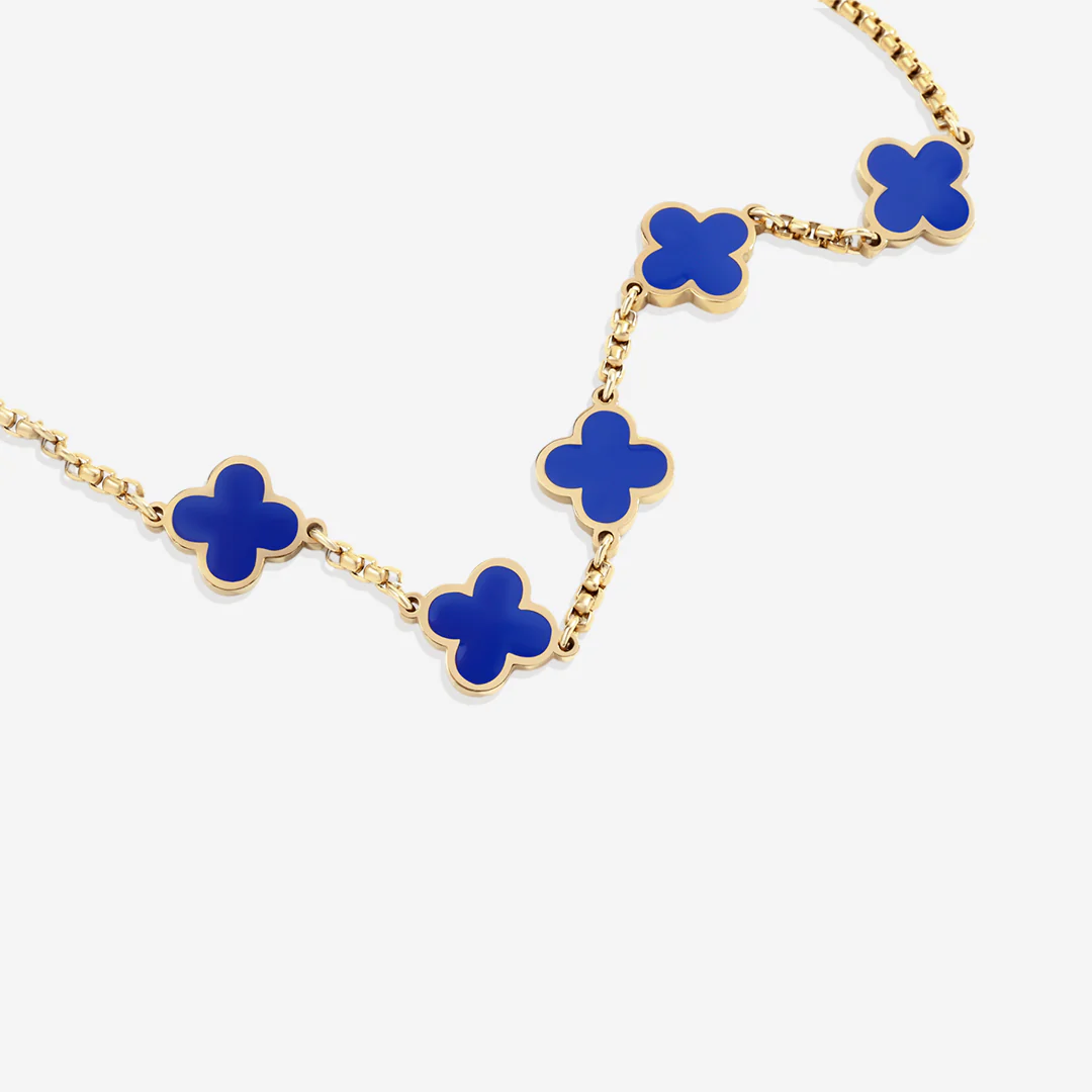 Clover Enamel Bracelet - Image 7