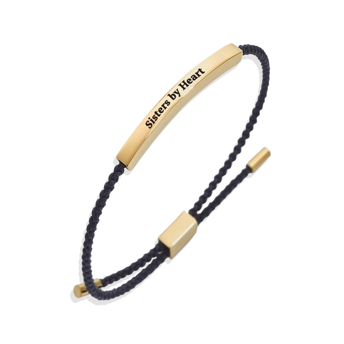 Not Sisters By Blood But Sisters By Heart Inspire Bracelet - Image 3