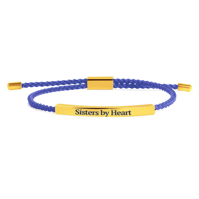 Not Sisters By Blood But Sisters By Heart Inspire Bracelet - Image 31