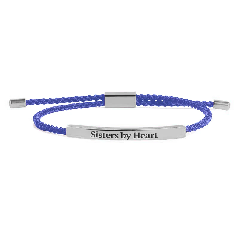 Not Sisters By Blood But Sisters By Heart Inspire Bracelet - Image 37