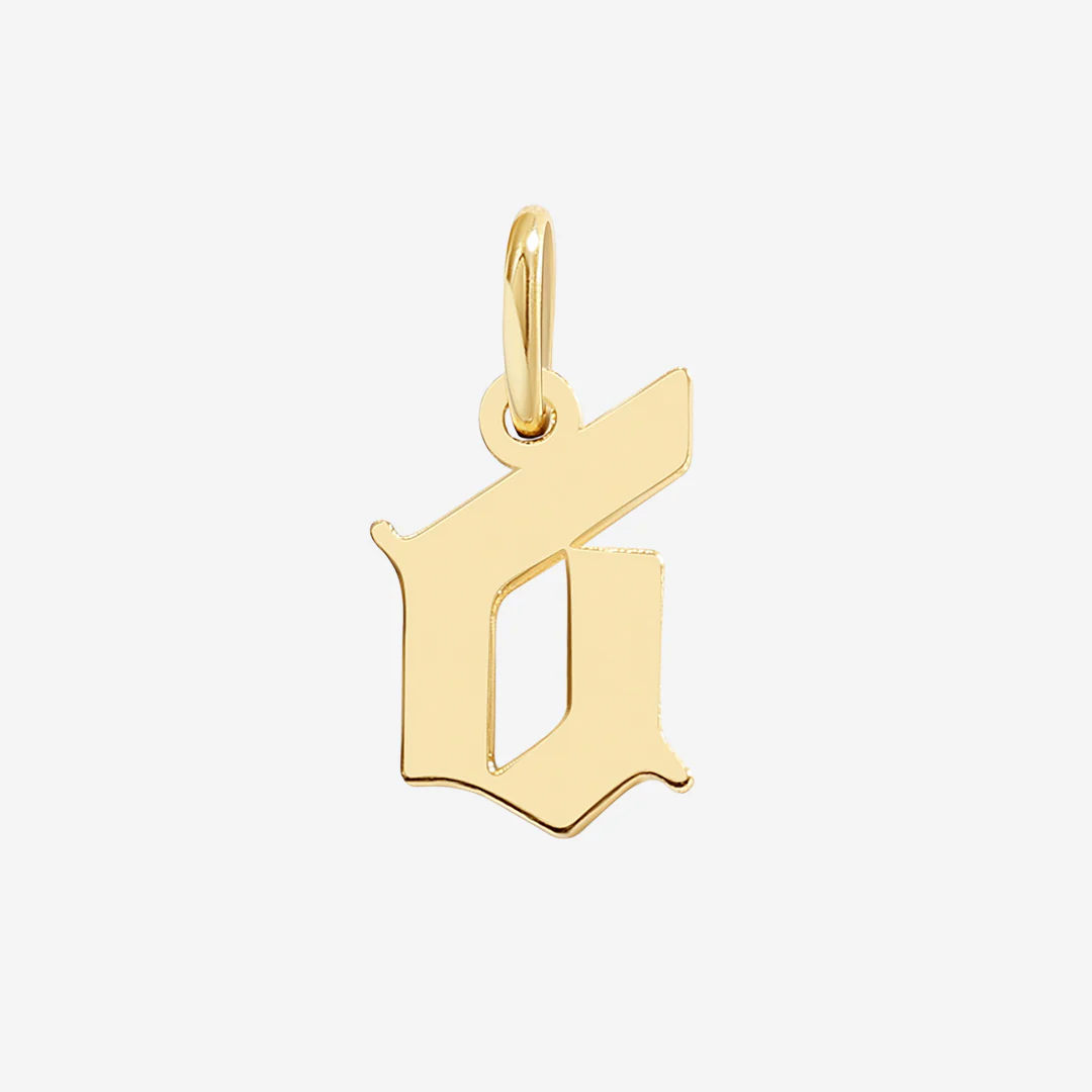 Old English Letter Charm - Image 10