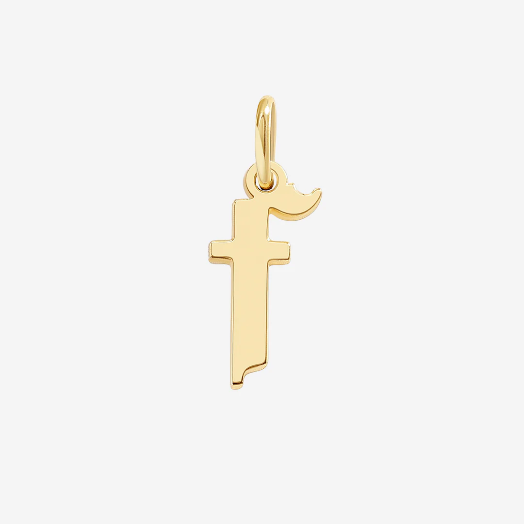 Old English Letter Charm - Image 12