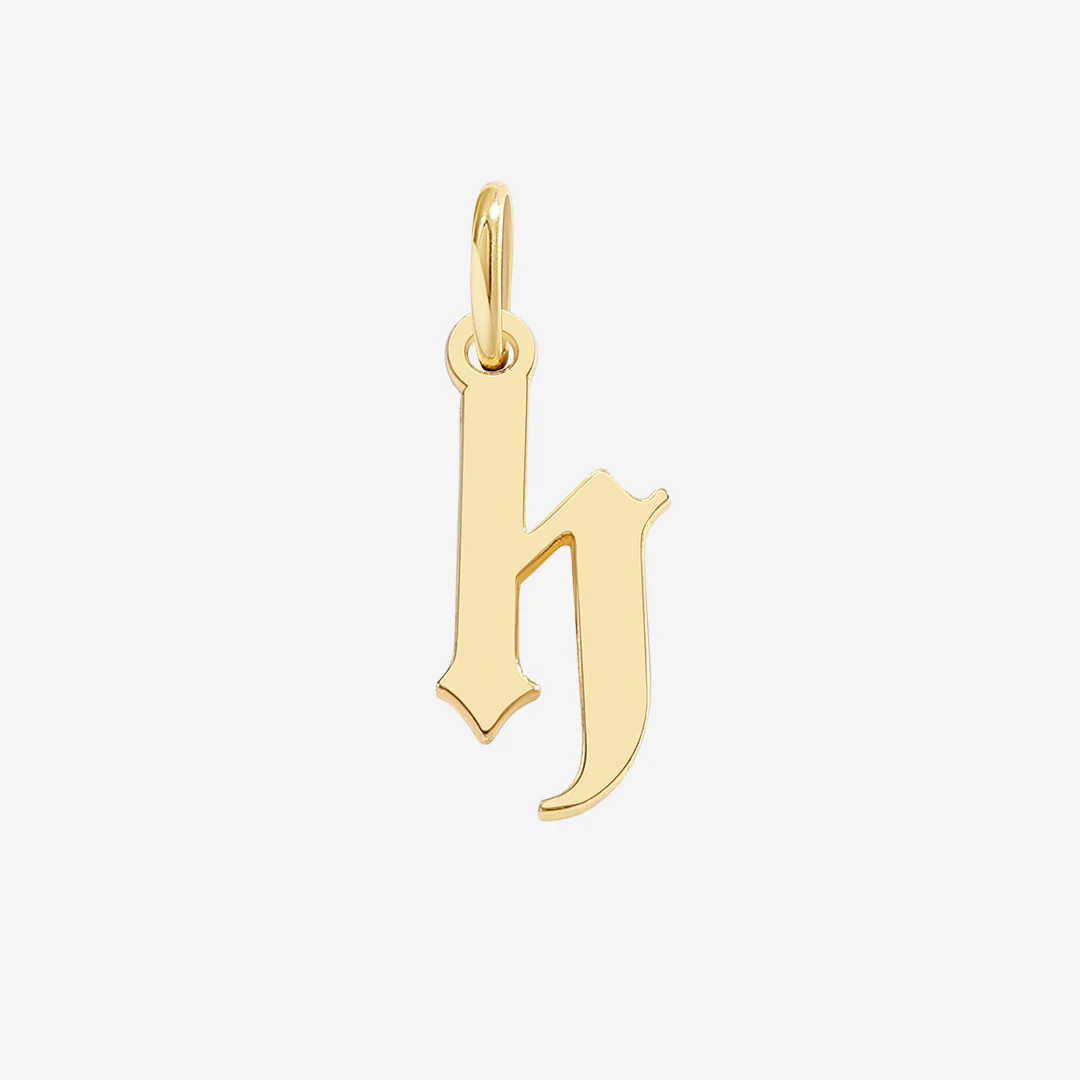 Old English Letter Charm - Image 14