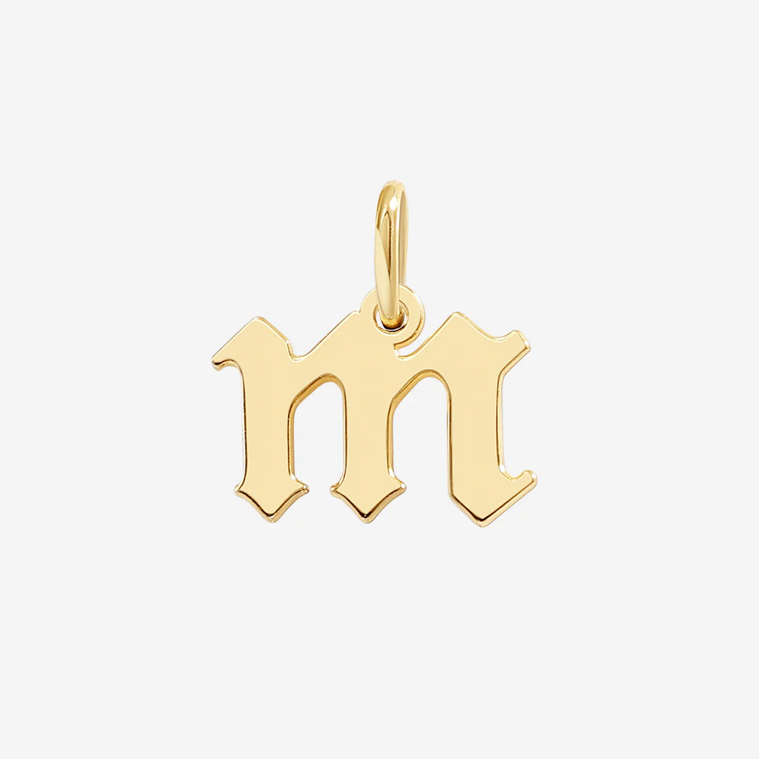Old English Letter Charm - Image 19