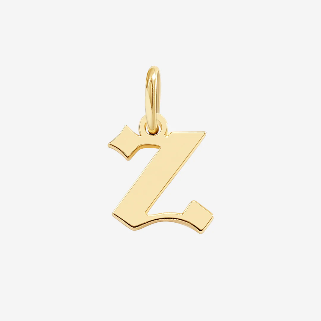 Old English Letter Charm - Image 32