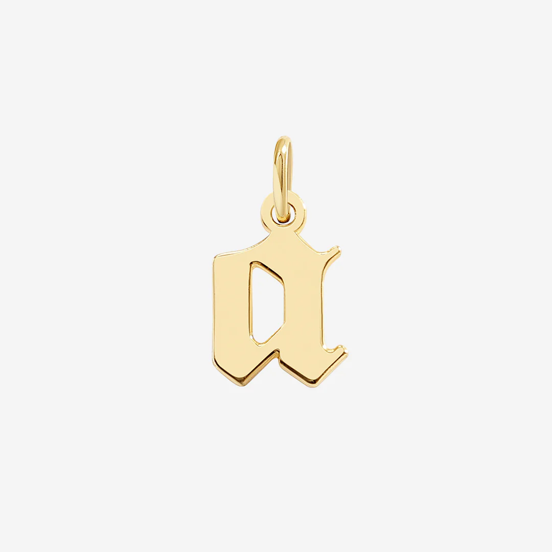 Old English Letter Charm - Image 5