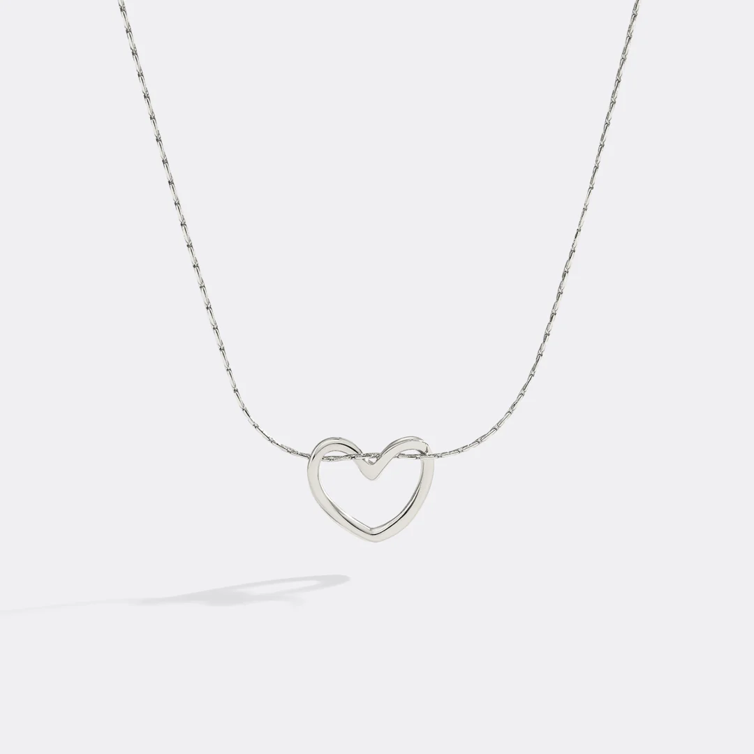 Open Heart Necklace - Image 12