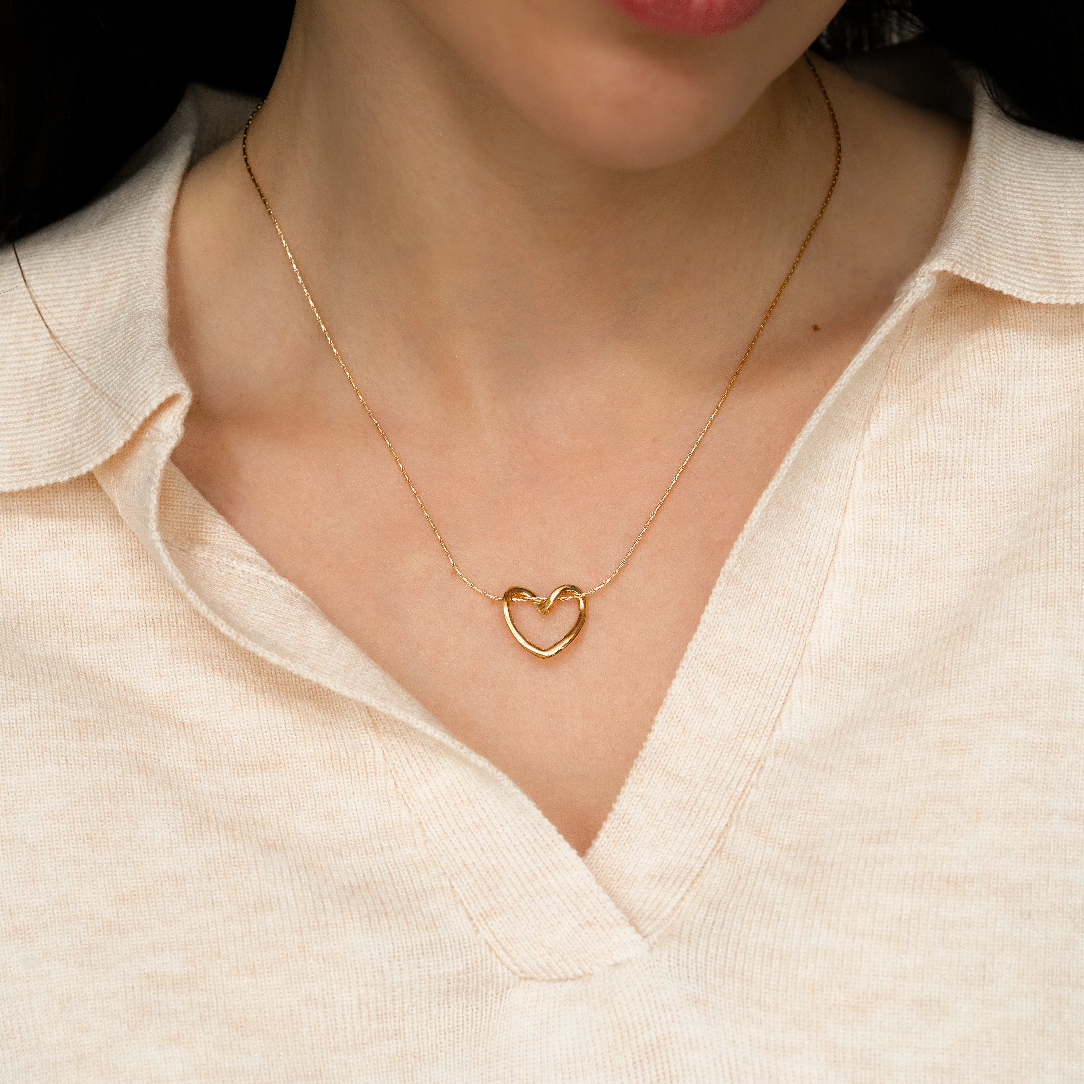 Open Heart Necklace - Image 15