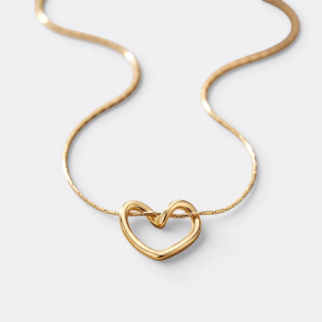 Open Heart Necklace - Image 3