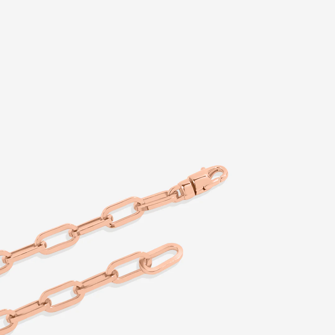 Open Link Paperclip Chain Bracelet - Image 16