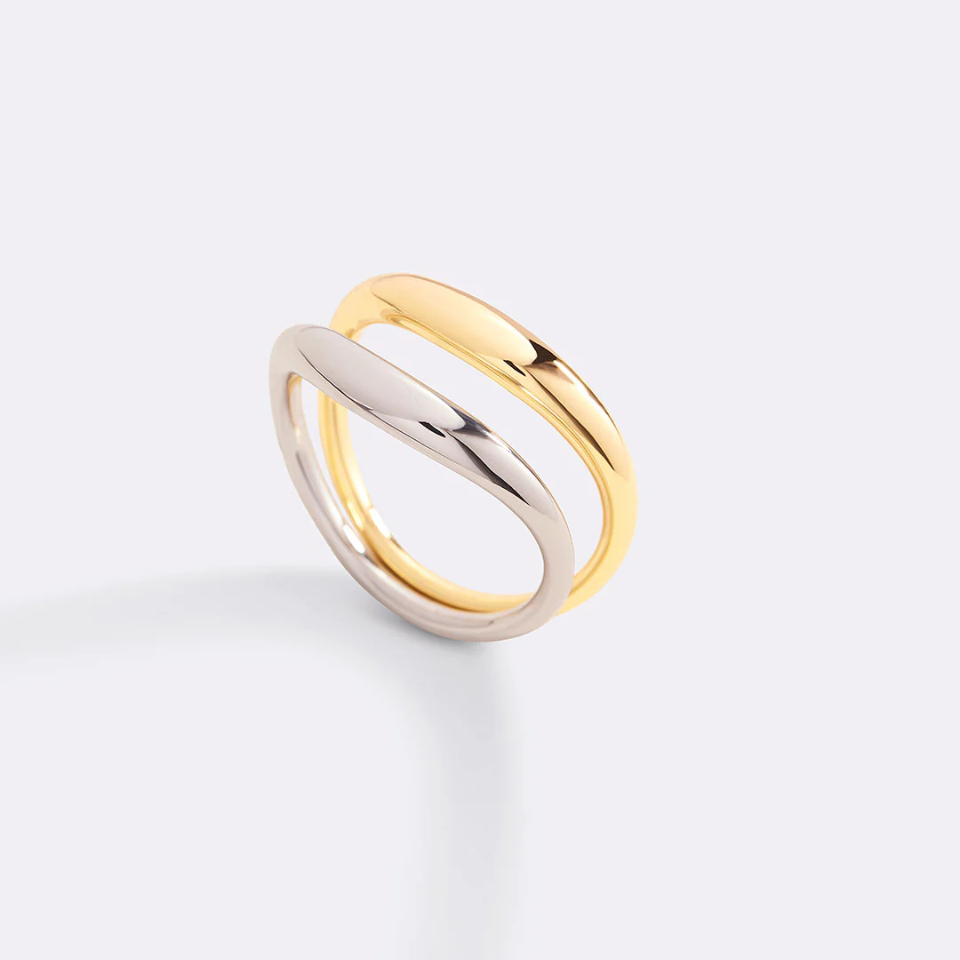 Organic Stacking Ring Set - Image 12