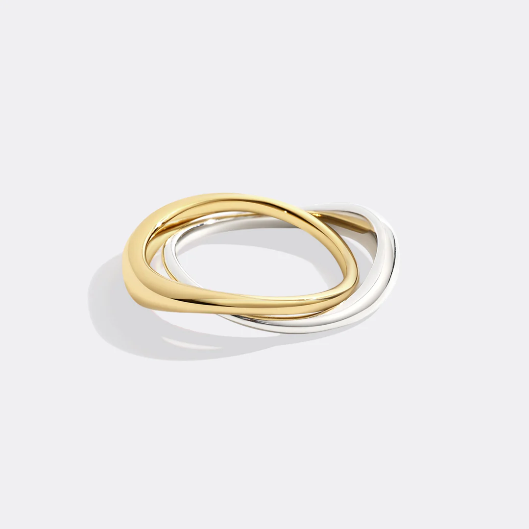 Organic Stacking Ring Set - Image 6