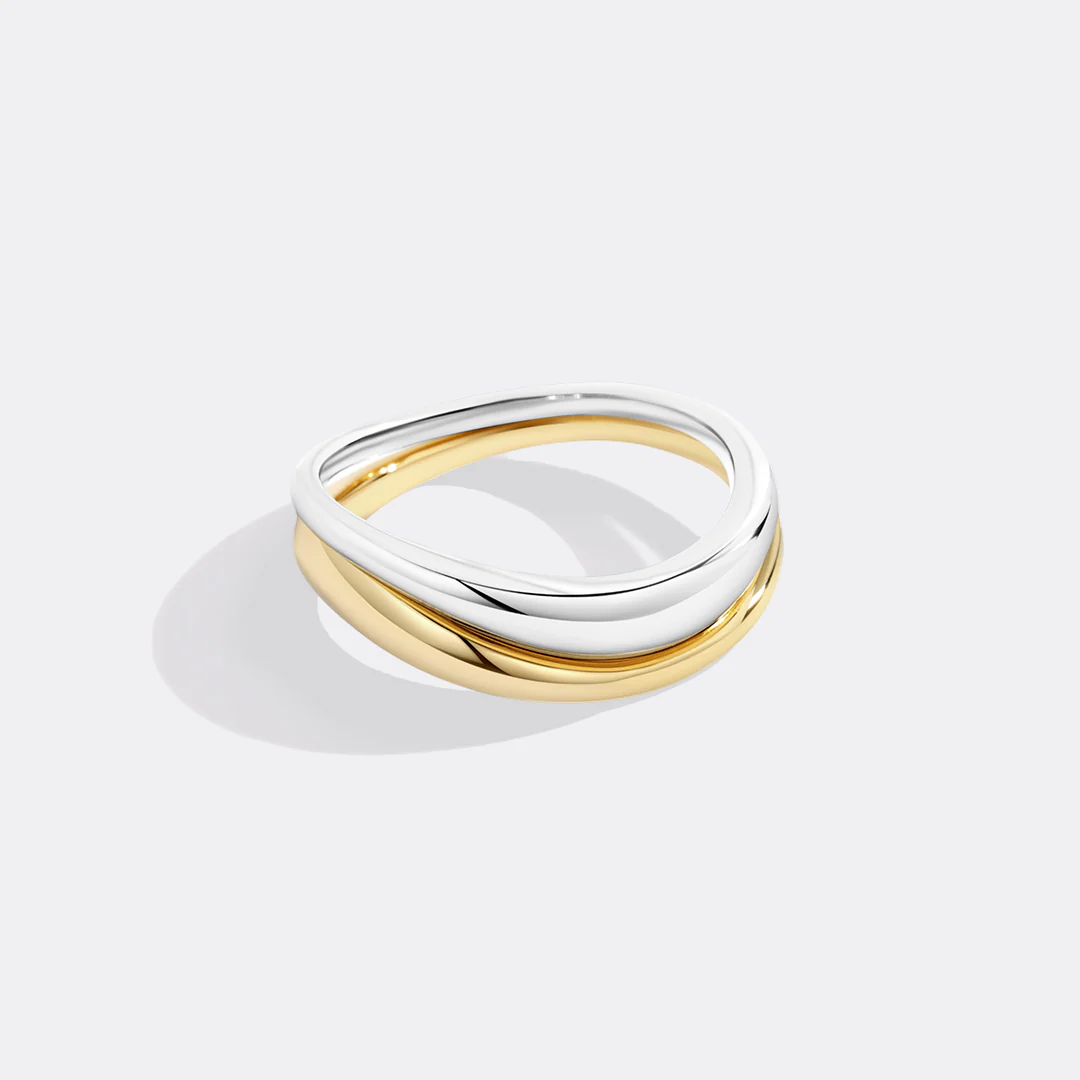 Organic Stacking Ring Set - Image 9