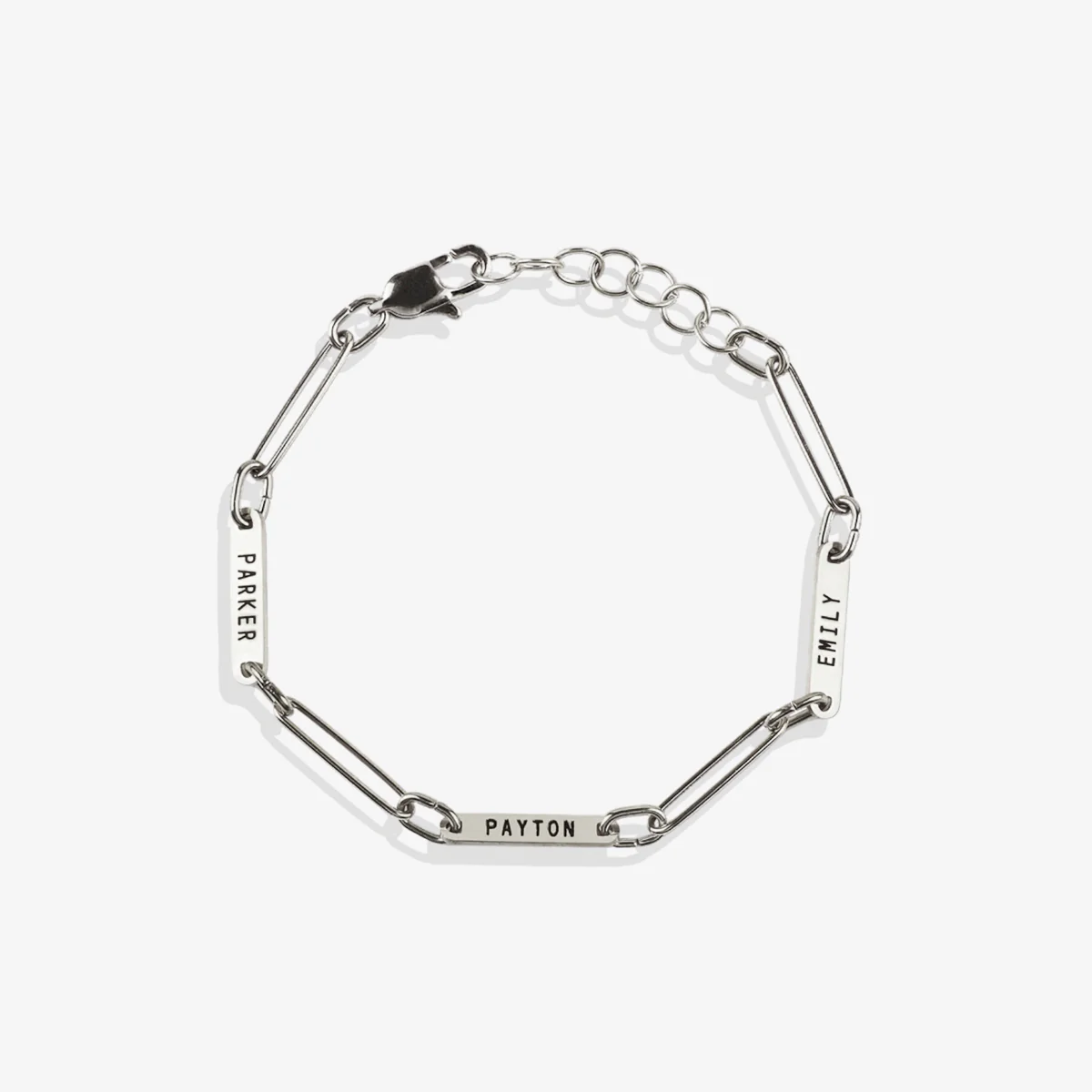 Personalized Paperclip Name Bracelet - Image 22