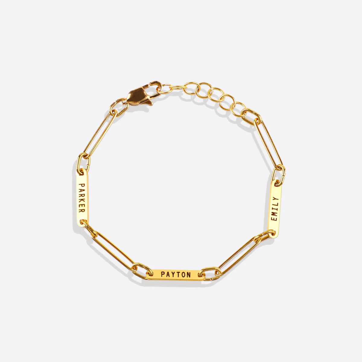 Personalized Paperclip Name Bracelet - Image 27
