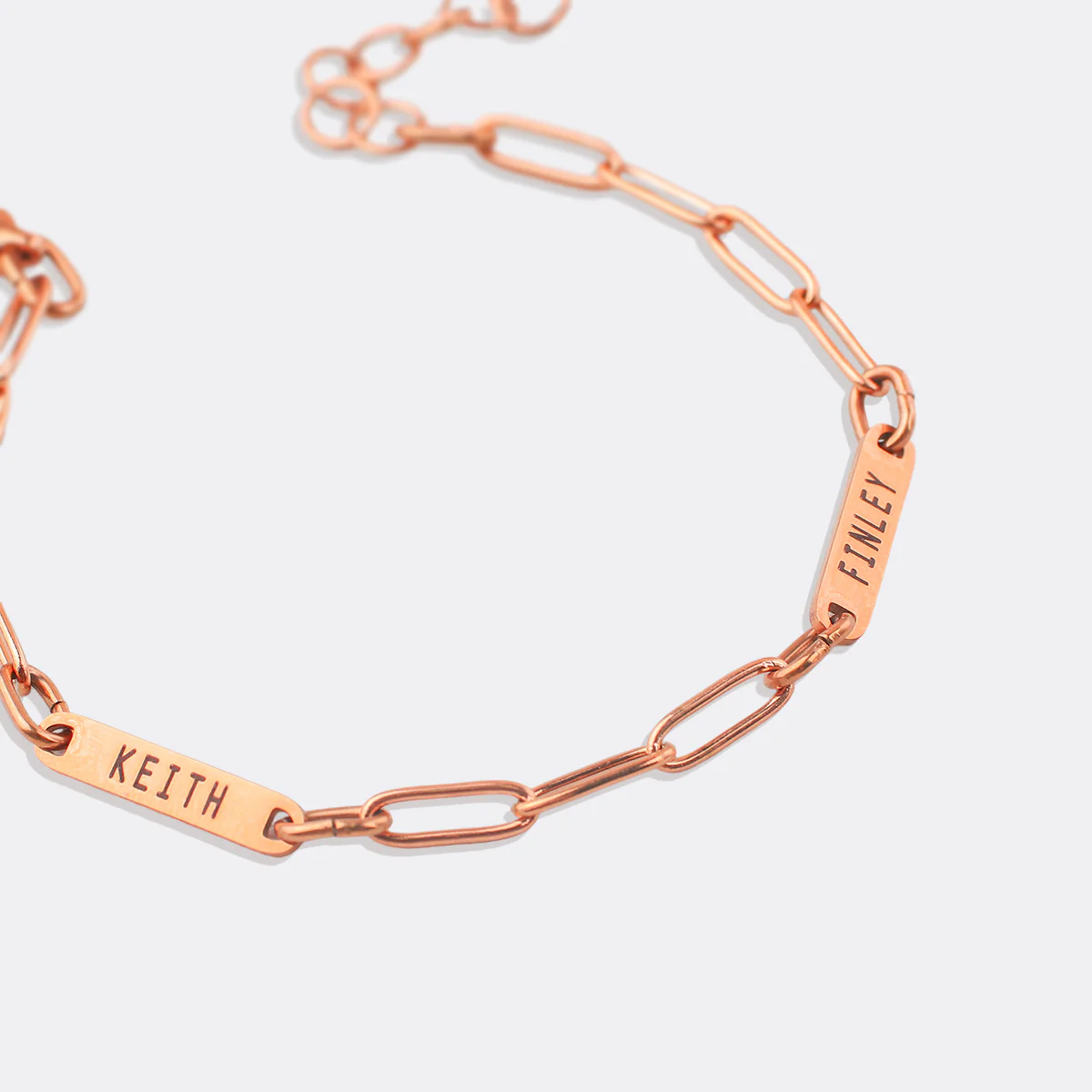 Personalized Paperclip Name Bracelet - Image 35