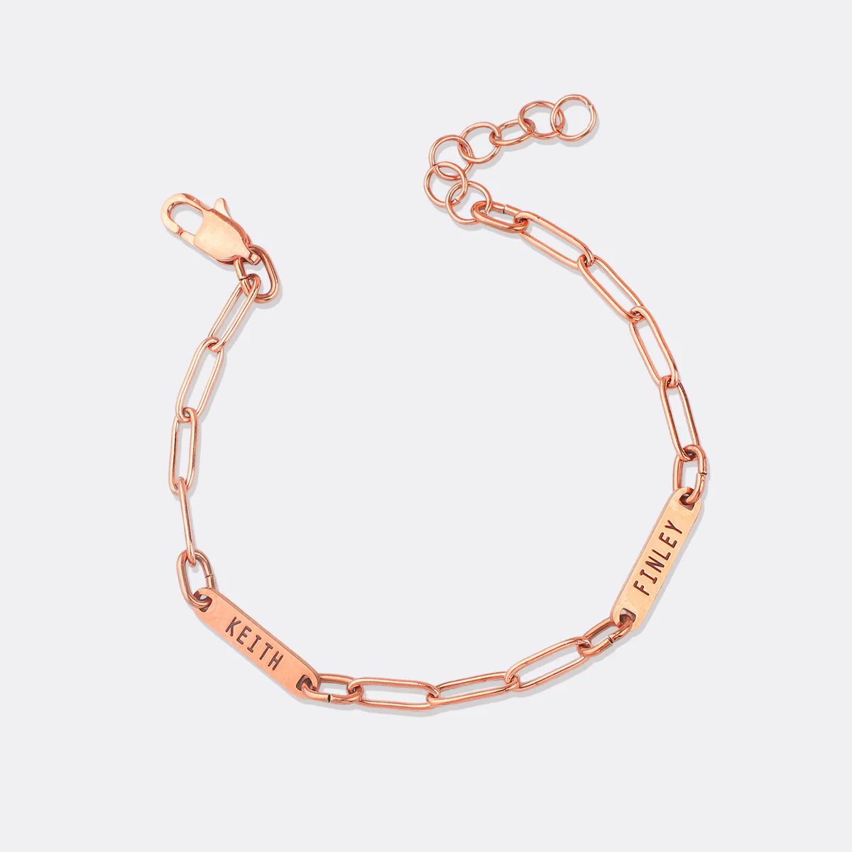 Personalized Paperclip Name Bracelet - Image 38
