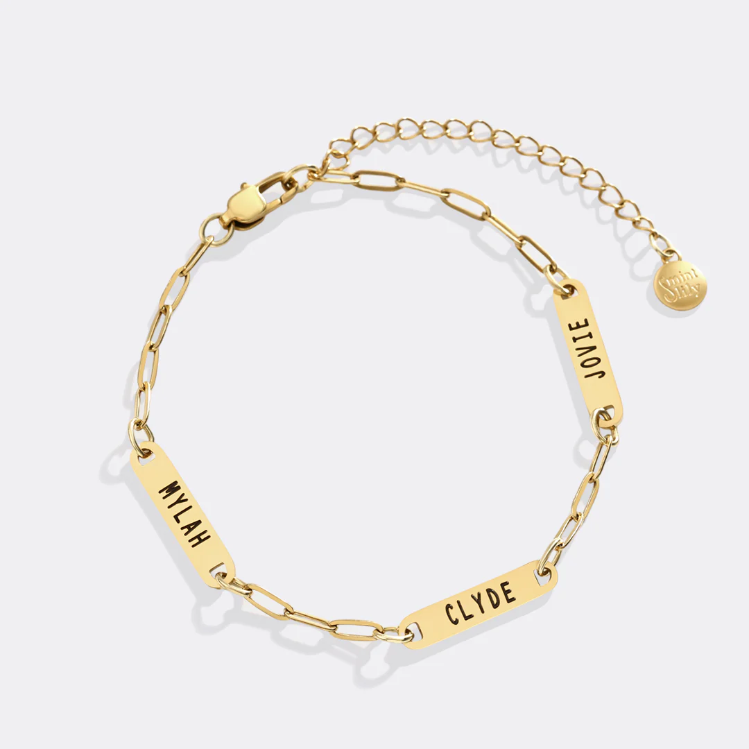 Personalized Paperclip Name Bracelet - Image 56