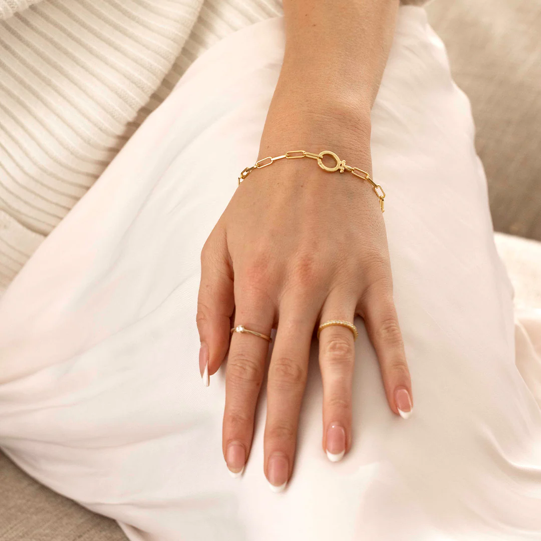 Mint Paperclip Bracelet - Image 9