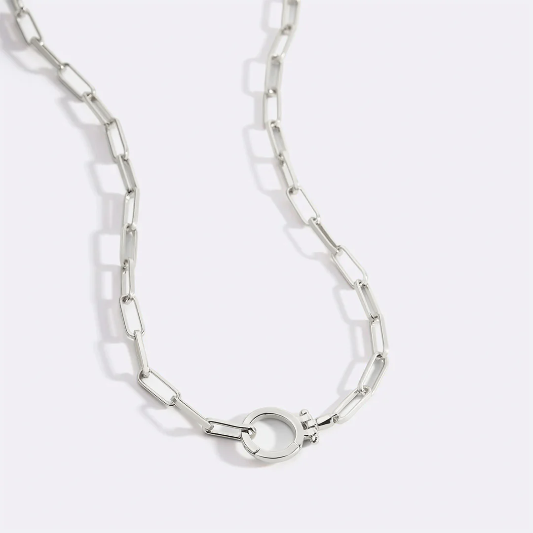 Mint Paperclip Necklace - Image 14